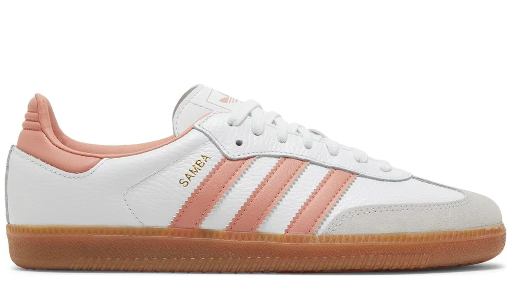 Adidas Samba - White Peach