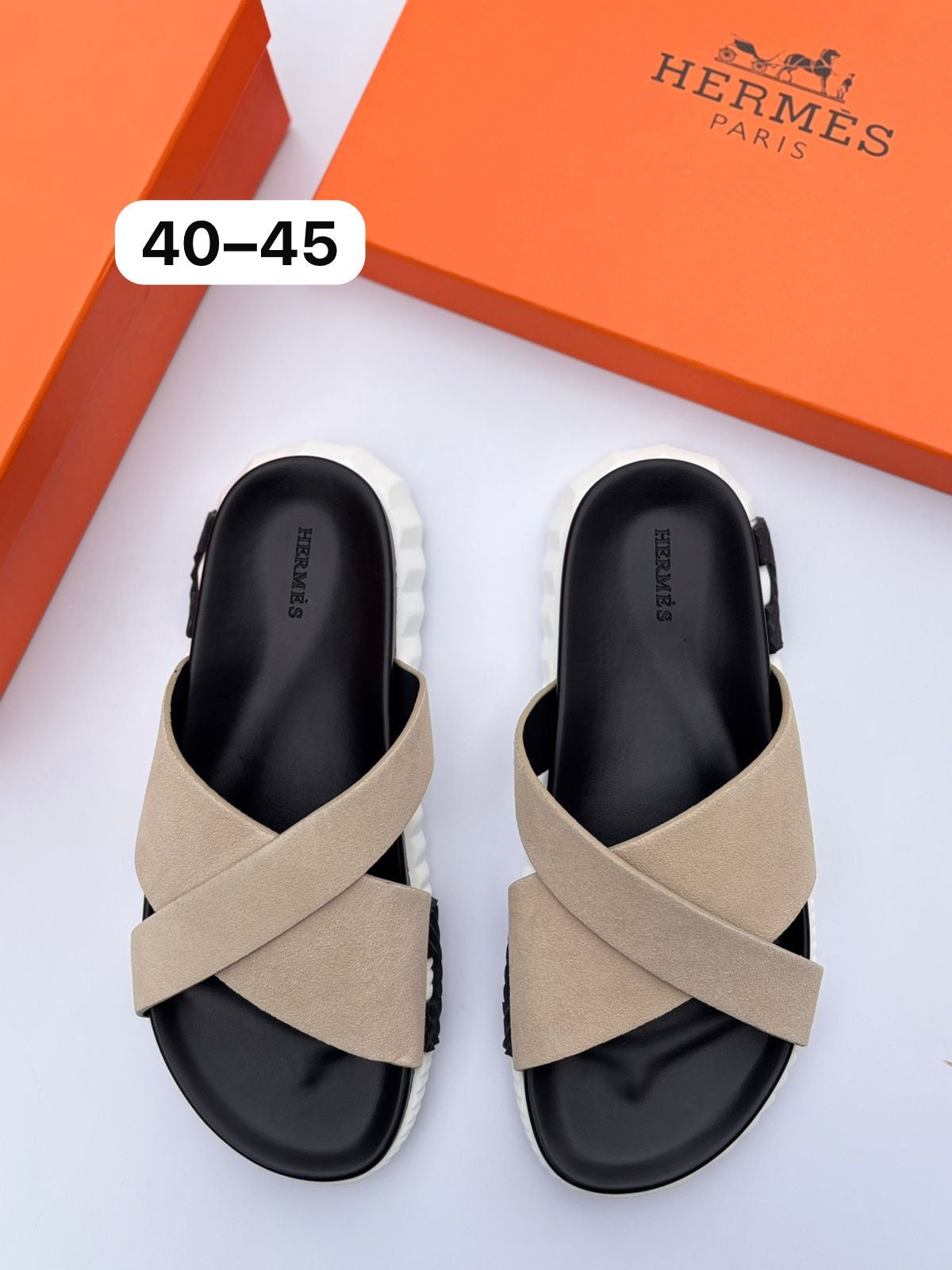 Hermes Infra - Apricot Suede