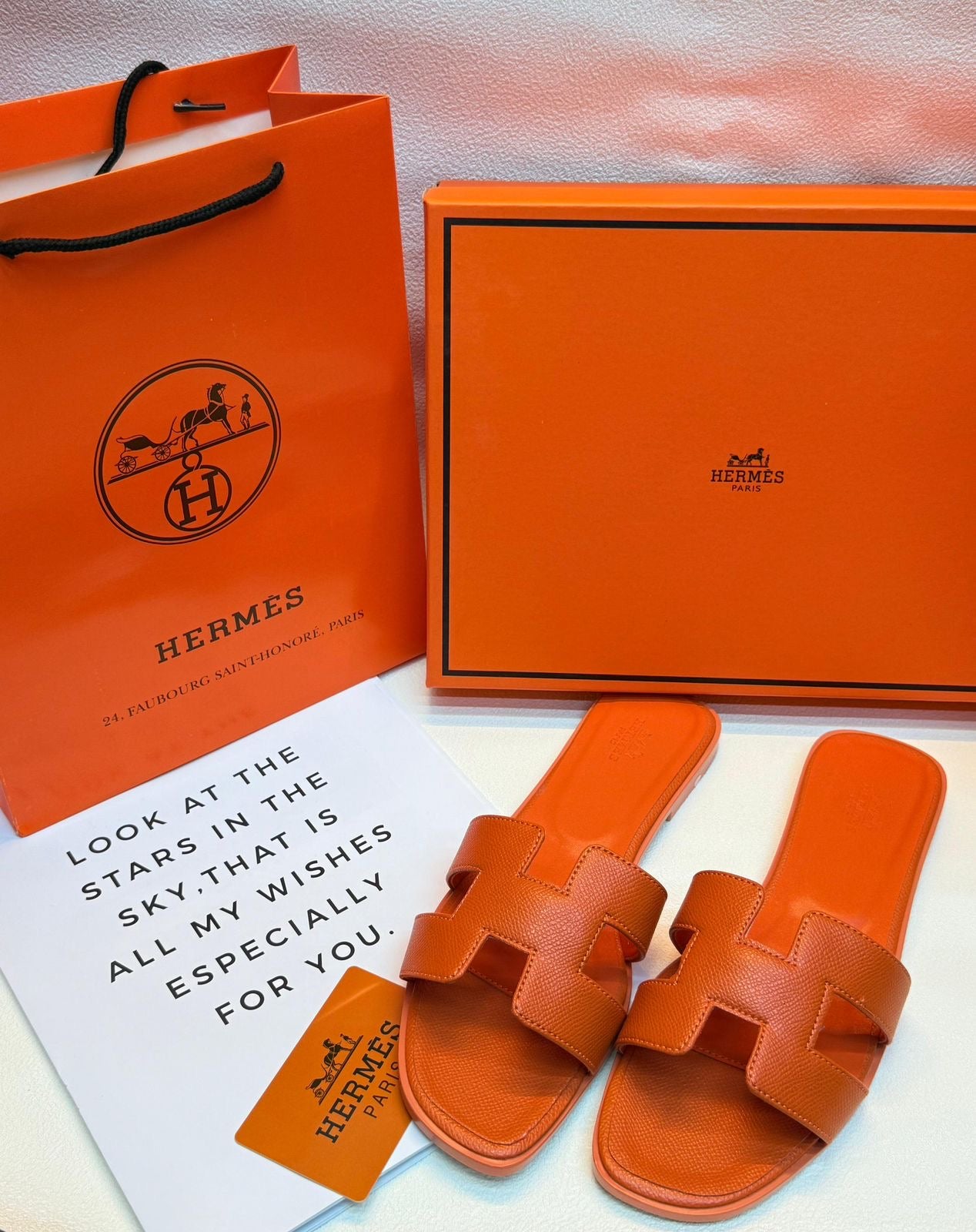 Hermes Oran - Full Orange