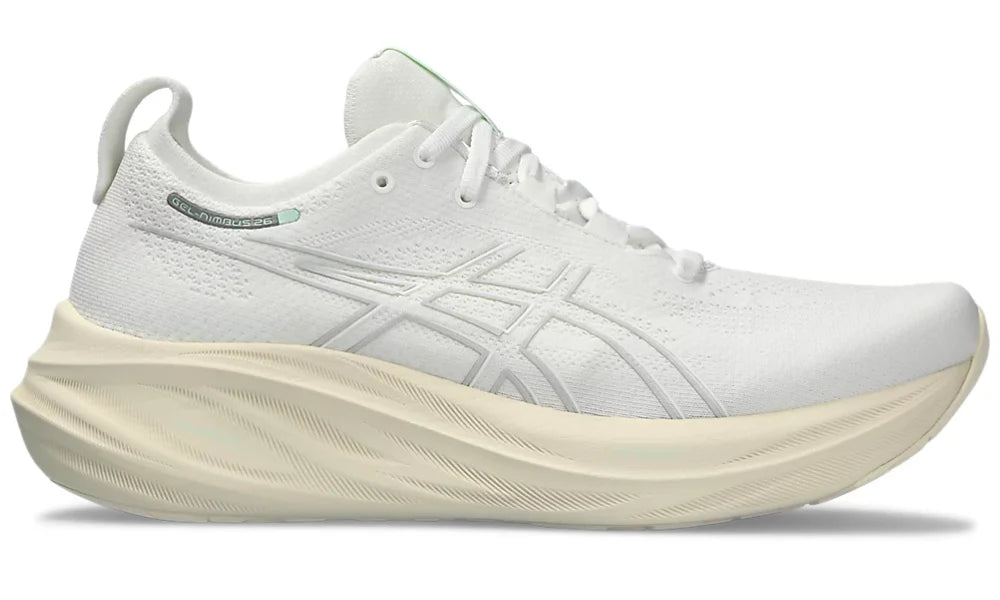 Asics Gel Nimbus 26 - White Off White