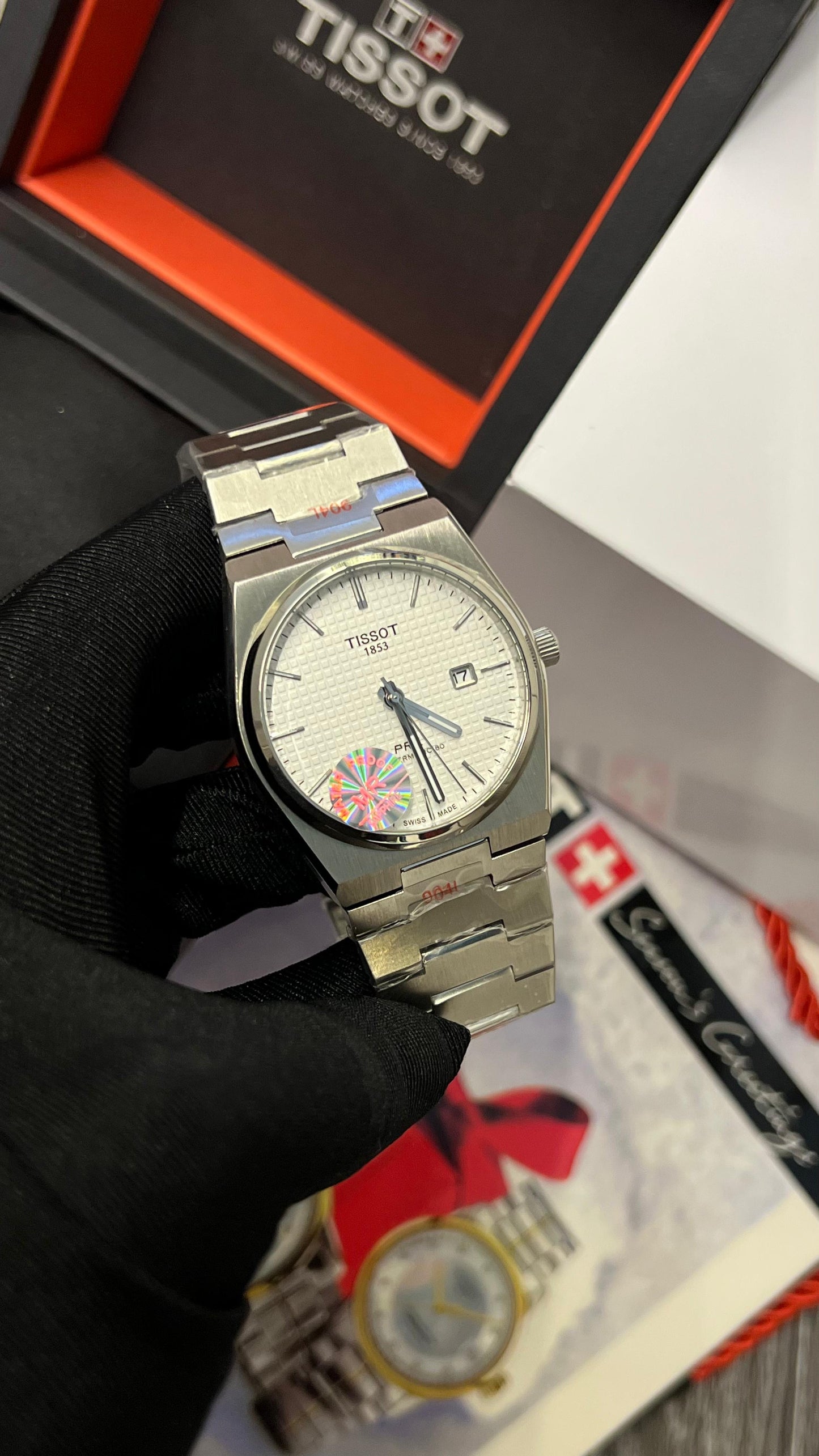 Tissot PRX - Silver White