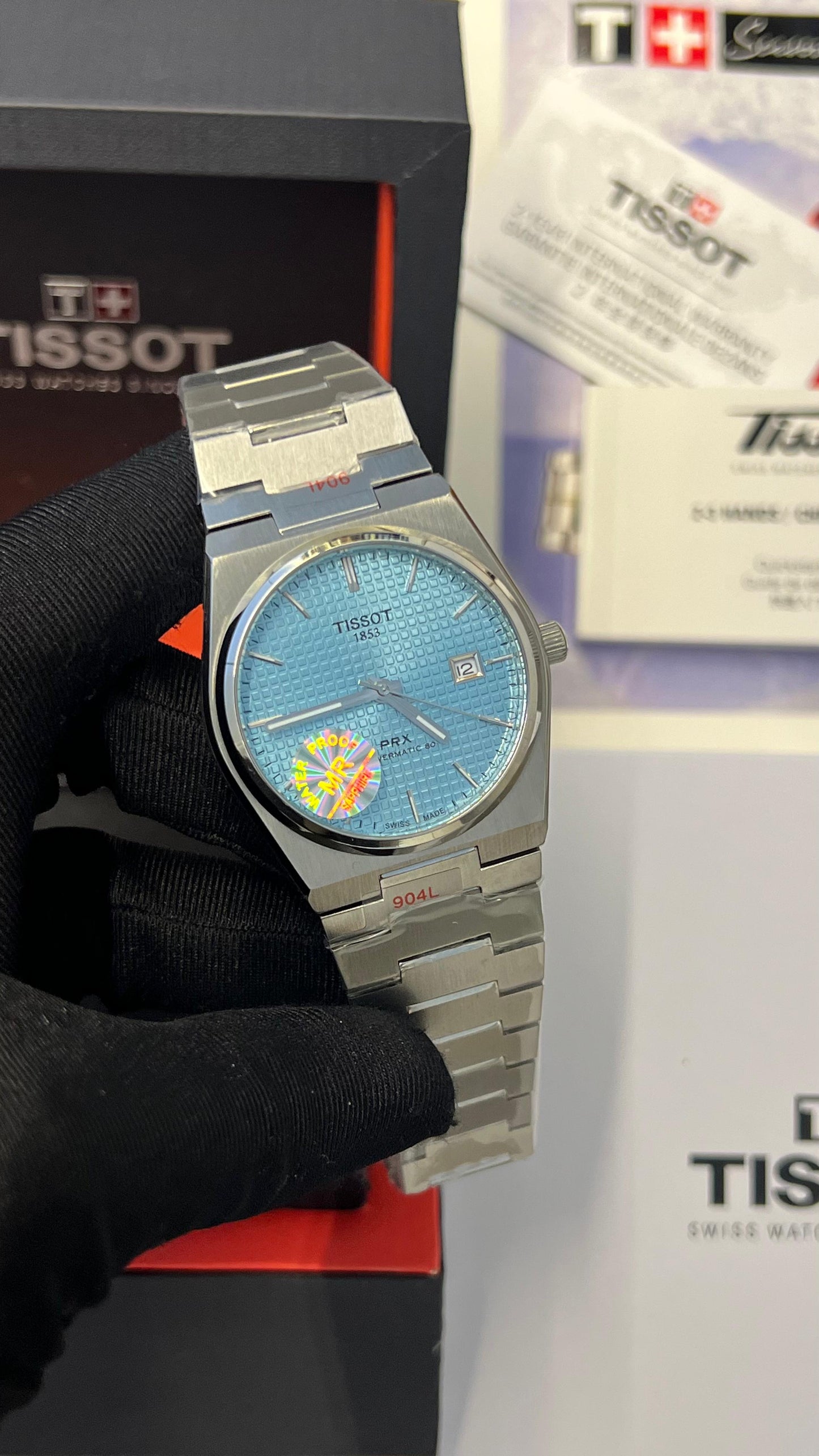 Tissot PRX - Silver Tiffany