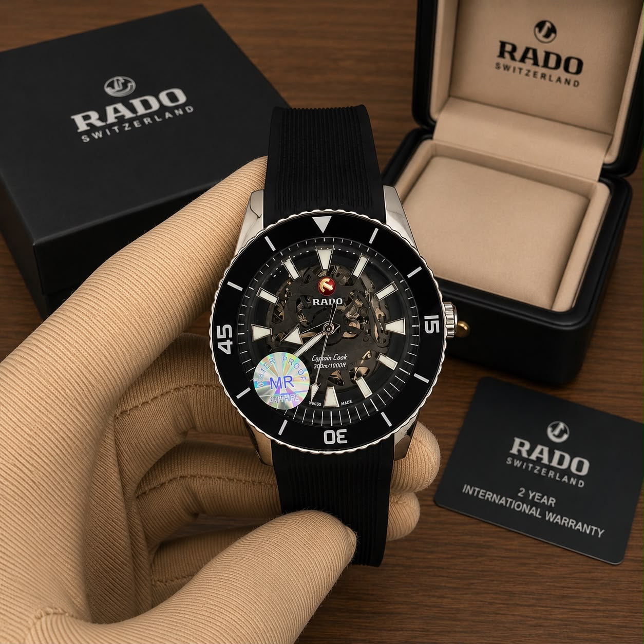 Rado Captain Cook - Black