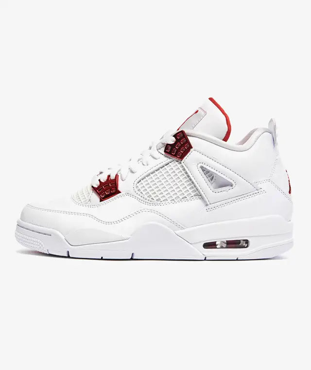 Air Jordan 4 Retro - White / Red