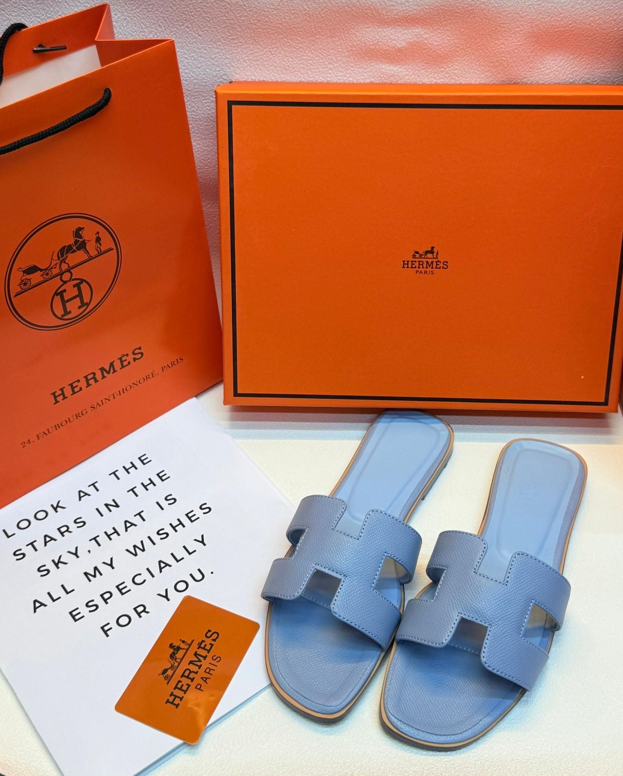 Hermes Oran - Full Blue