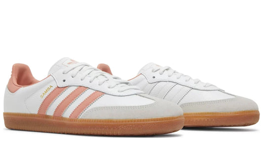 Adidas Samba - White Peach