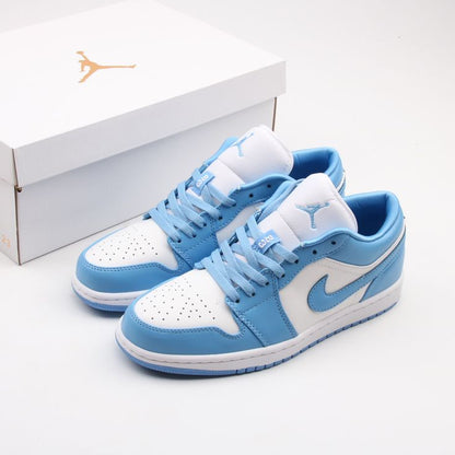 Air Jordan 1 Low - Light Blue / White