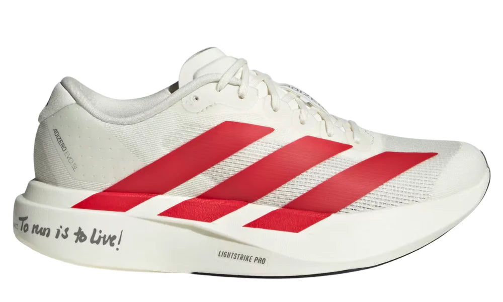 Adidas AdiZero EVO SL - Off White / Better Scarlet / Core Black
