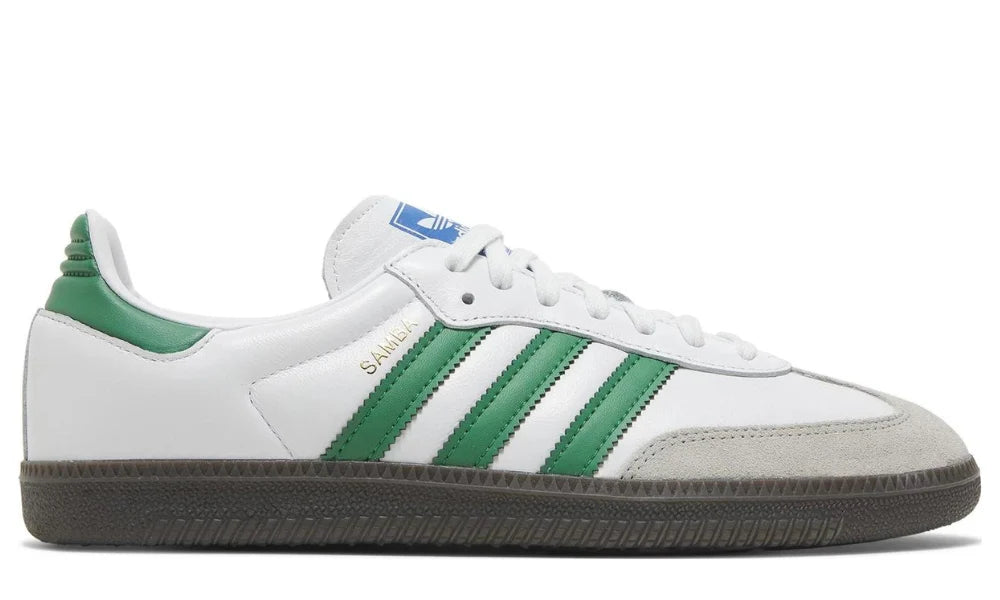 Adidas Samba - White Green