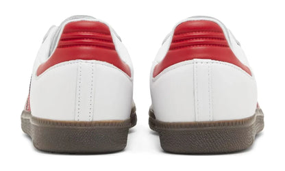 Adidas Samba - White Scarlet