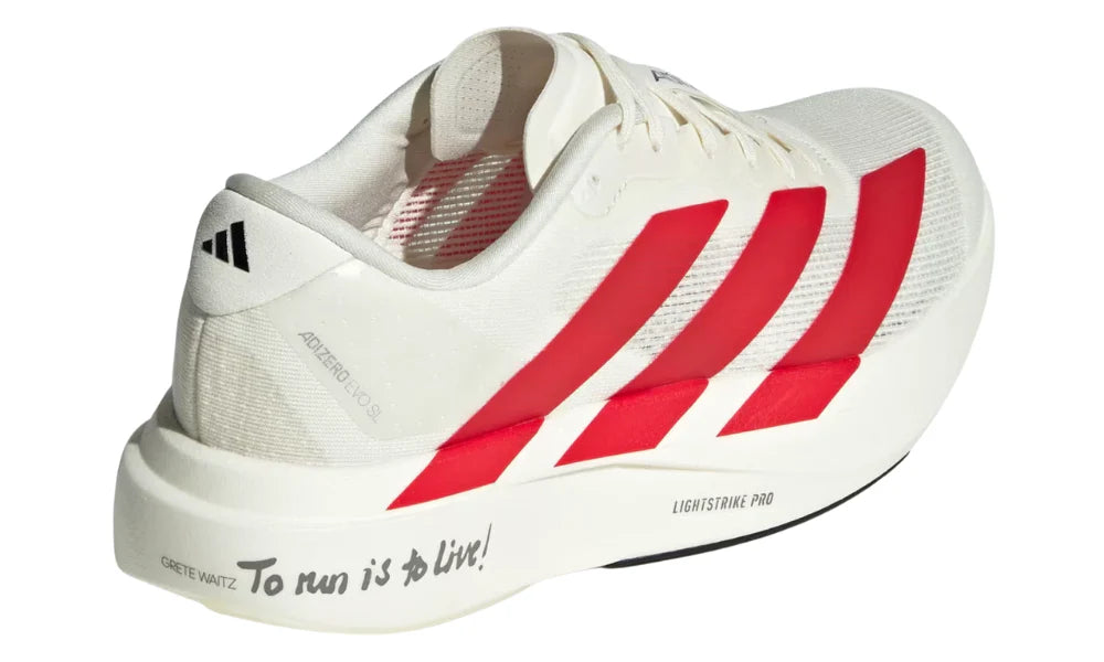 Adidas AdiZero EVO SL - Off White / Better Scarlet / Core Black