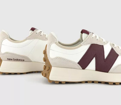 New Balance 327 - Cream Burgundy