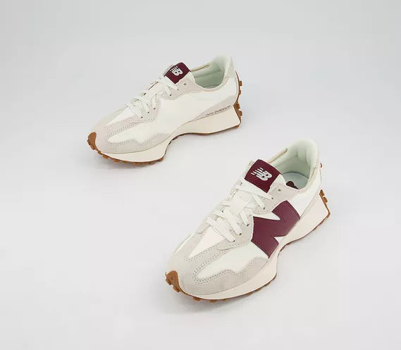 New Balance 327 - Cream Burgundy