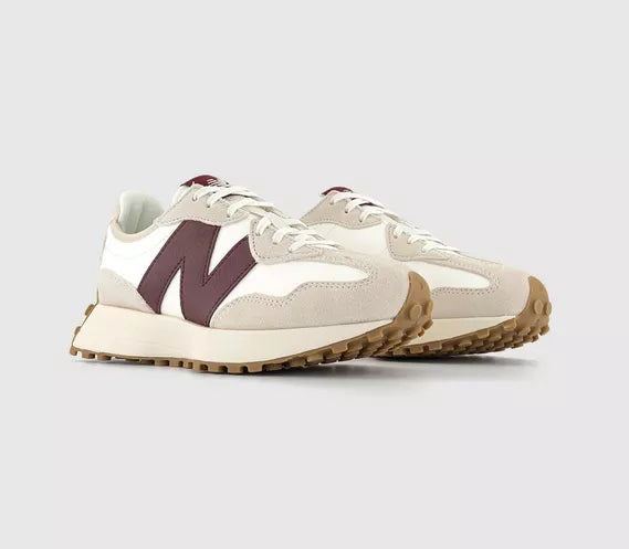 New Balance 327 - Cream Burgundy