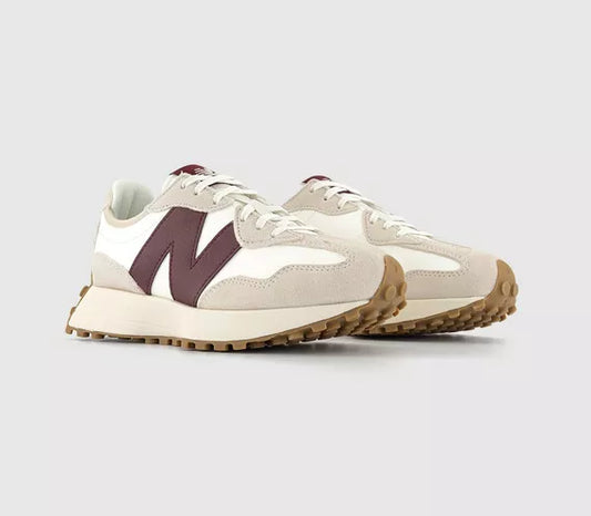 New Balance 327 - Cream Burgundy