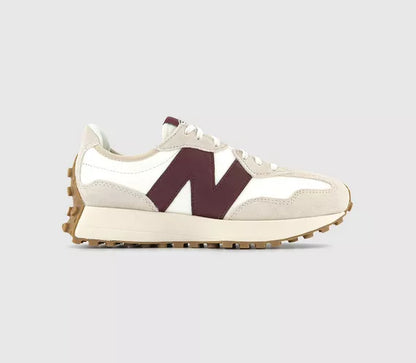 New Balance 327 - Cream Burgundy