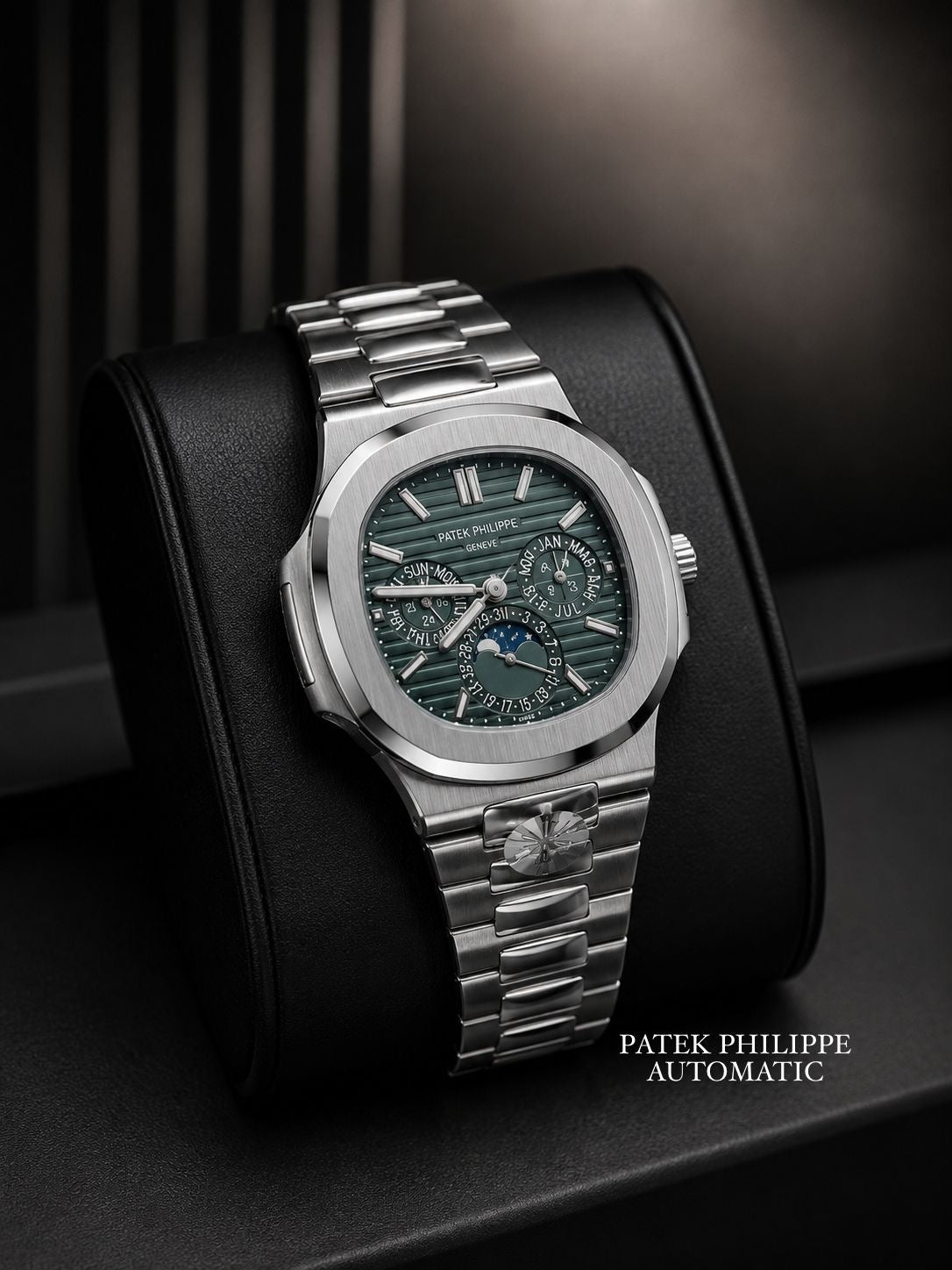 Patek Philippe Nautilus Moon Phase - Green