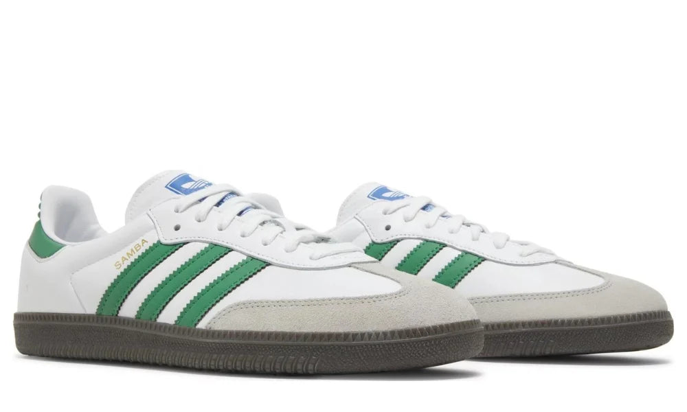 Adidas Samba - White Green