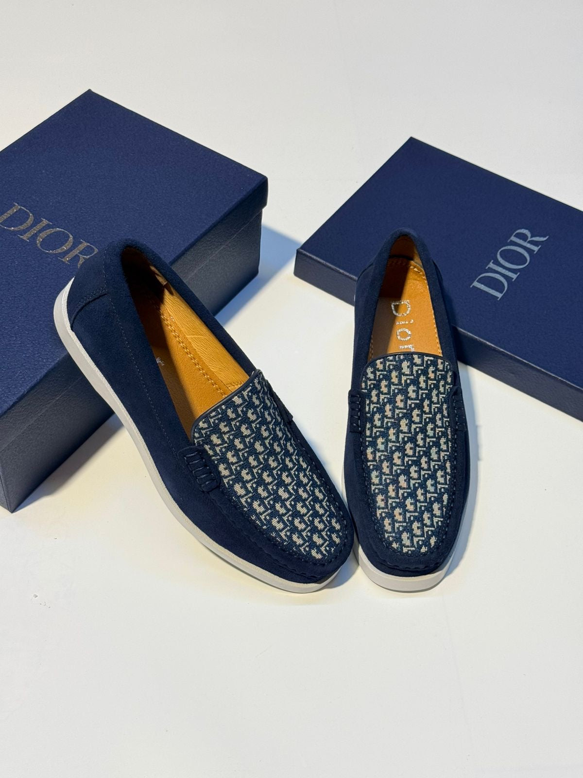 Dior Granville loafers - Navy
