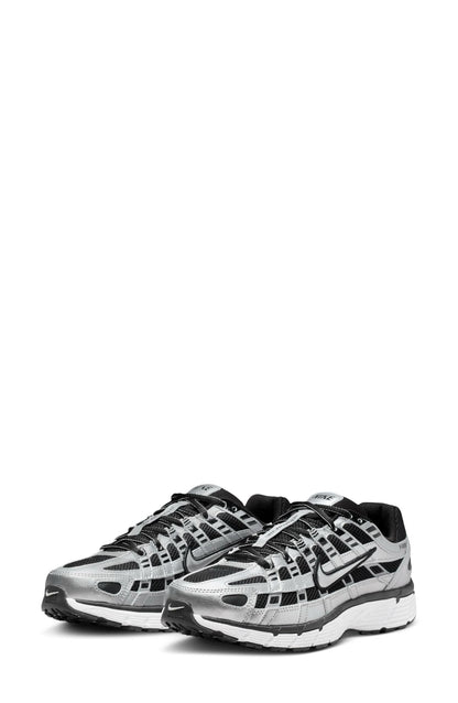 Nike P-6000 - Metallic Silver Black White
