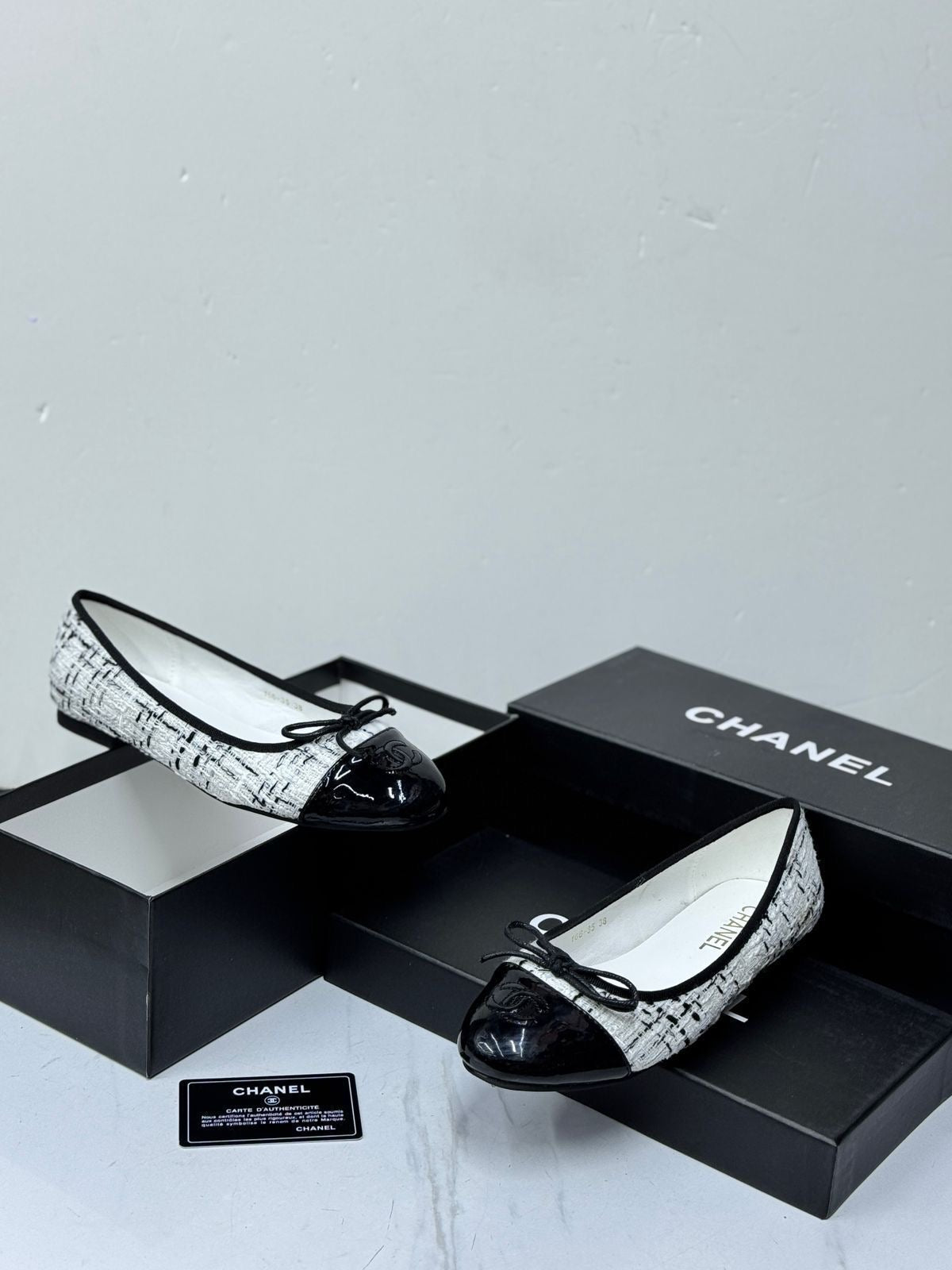 Chanel Ballerina- White