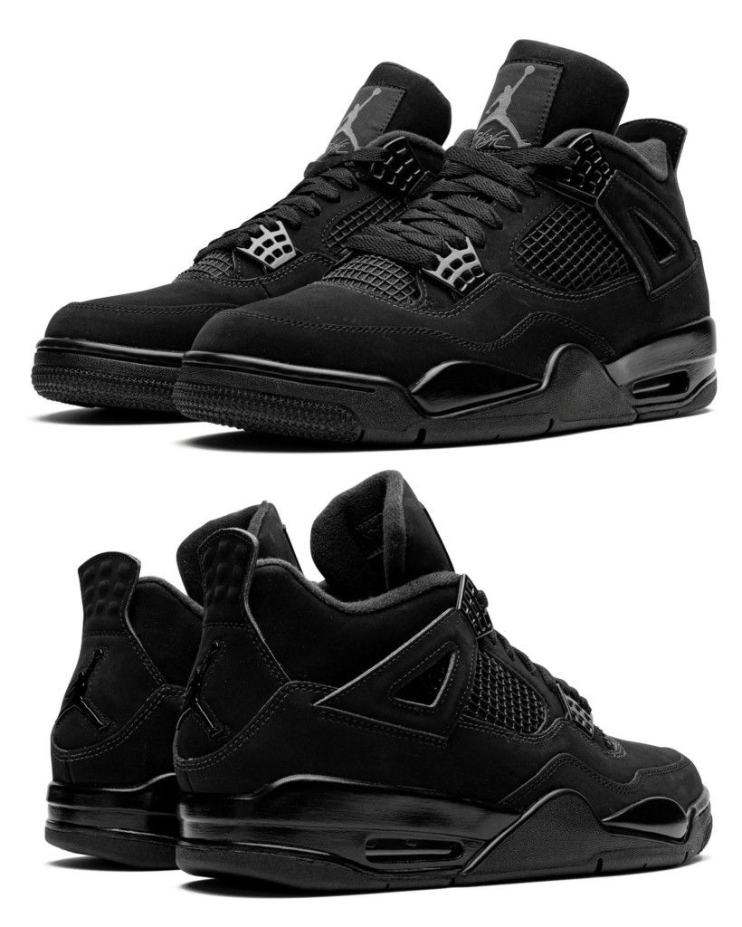 Air Jordan 4 Retro - Full Black