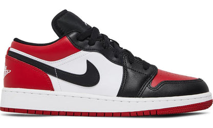 Air Jordan 1 Low GS - Bred Toe
