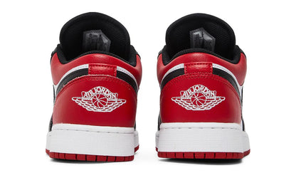Air Jordan 1 Low GS - Bred Toe