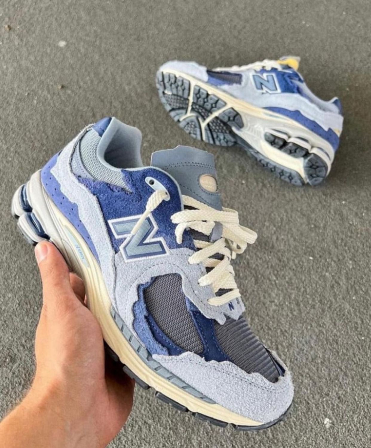 New Balance 2002R "Protection Pack - Light Artic / Grey Purple