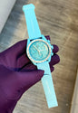 Swatch x Omega Bioceramic Moonswatch Mission to Neptune - PASTEL BLUE