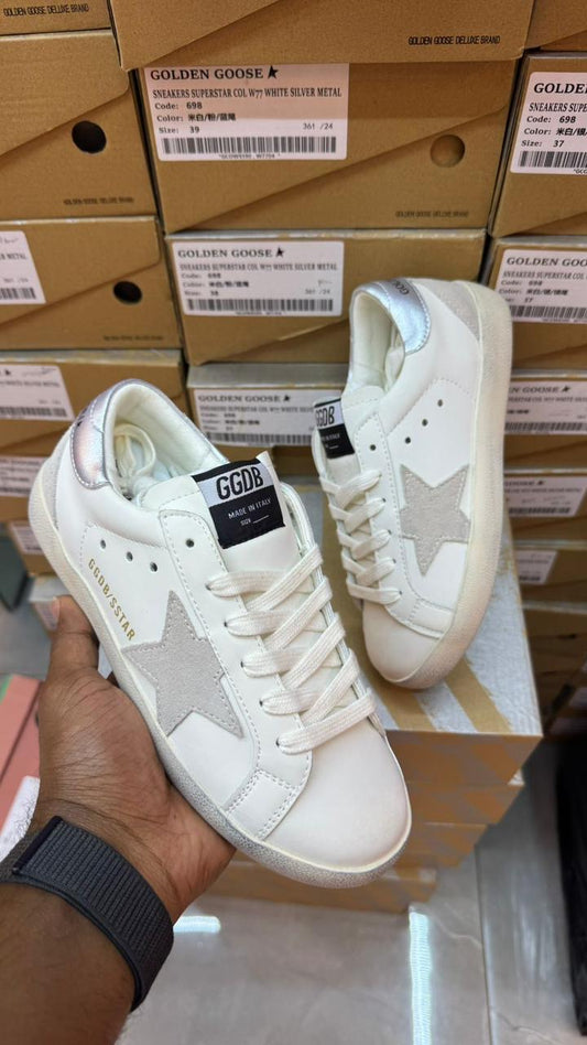 Golden Goose - White Silver
