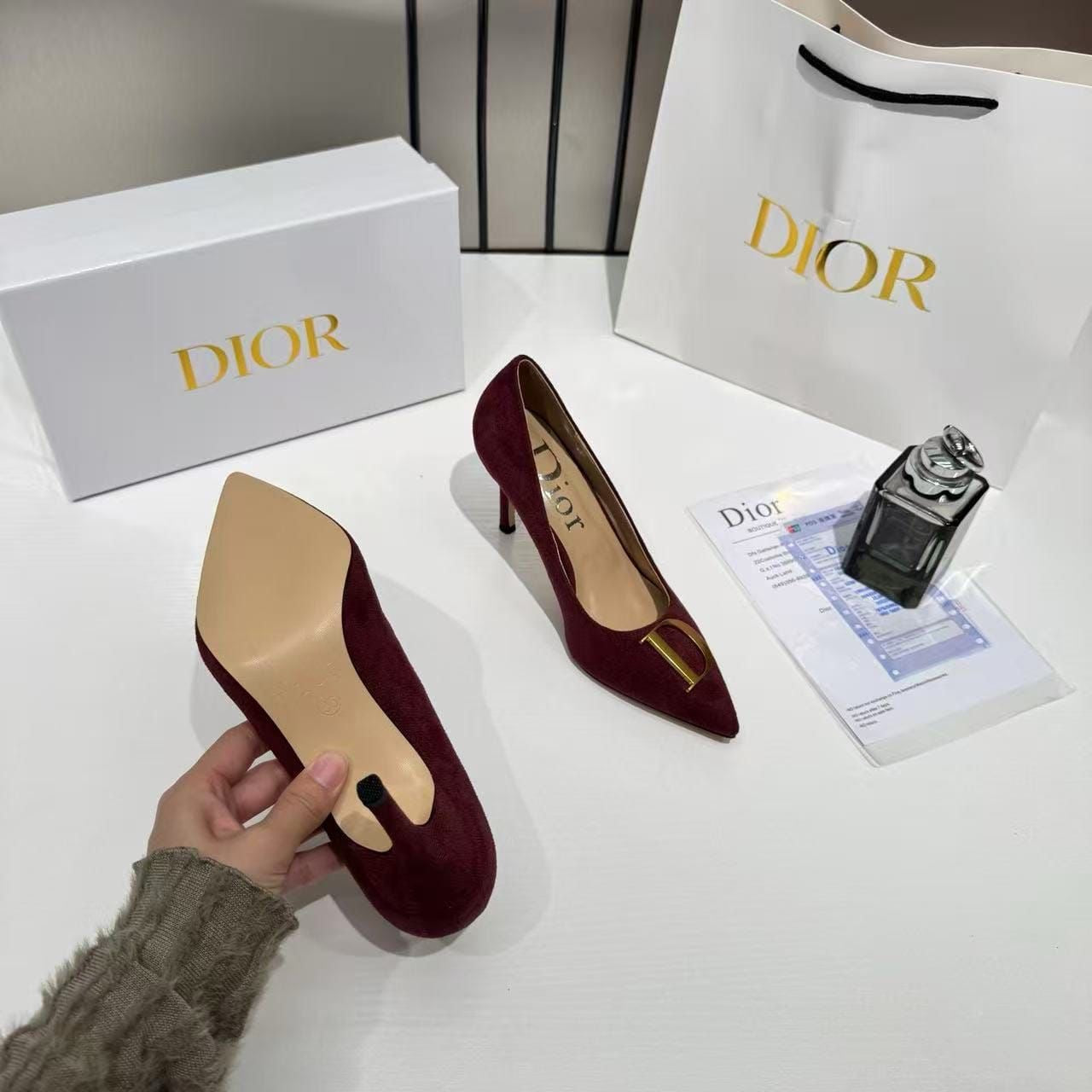CD Pointed - Burgundy
