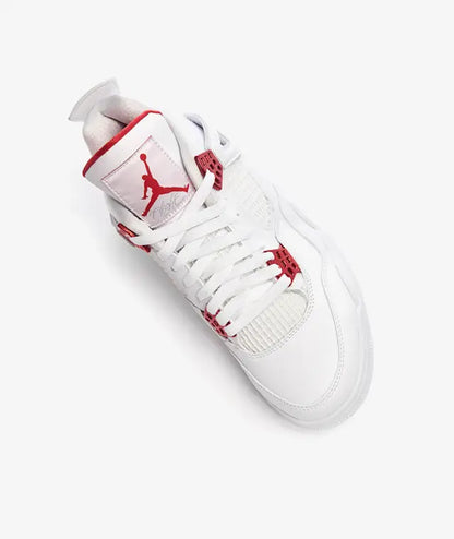 Air Jordan 4 Retro - White / Red