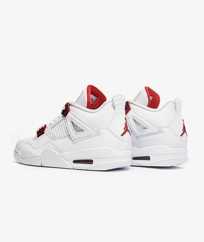 Air Jordan 4 Retro - White / Red