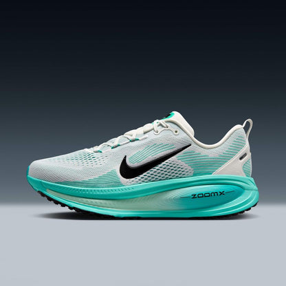 Nike Vomero 18 -Summit White, Dusty Cactus, and Geode Teal colorway