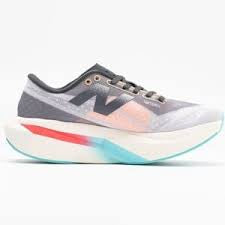 New Balance FuelCell SuperComp Elite v4 - grey, white, and orange