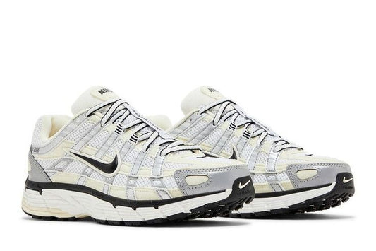 Nike P-6000 - Coconut Milk Metallic Silver
