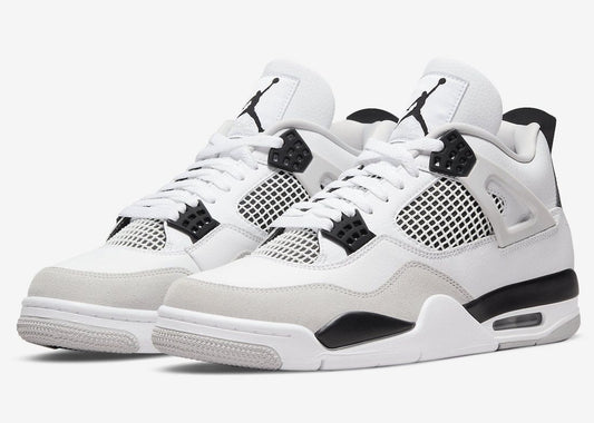 Air Jordan 4 Retro - White / Black