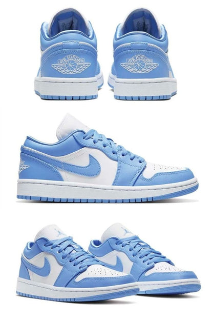 Air Jordan 1 Low - Light Blue / White
