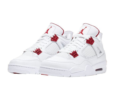 Air Jordan 4 Retro - White / Red