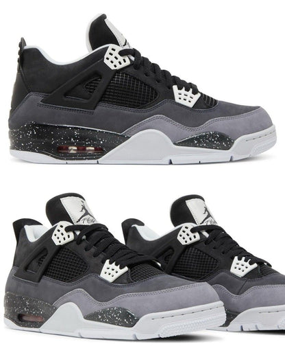 Air Jordan 4 Retro - Black / Grey