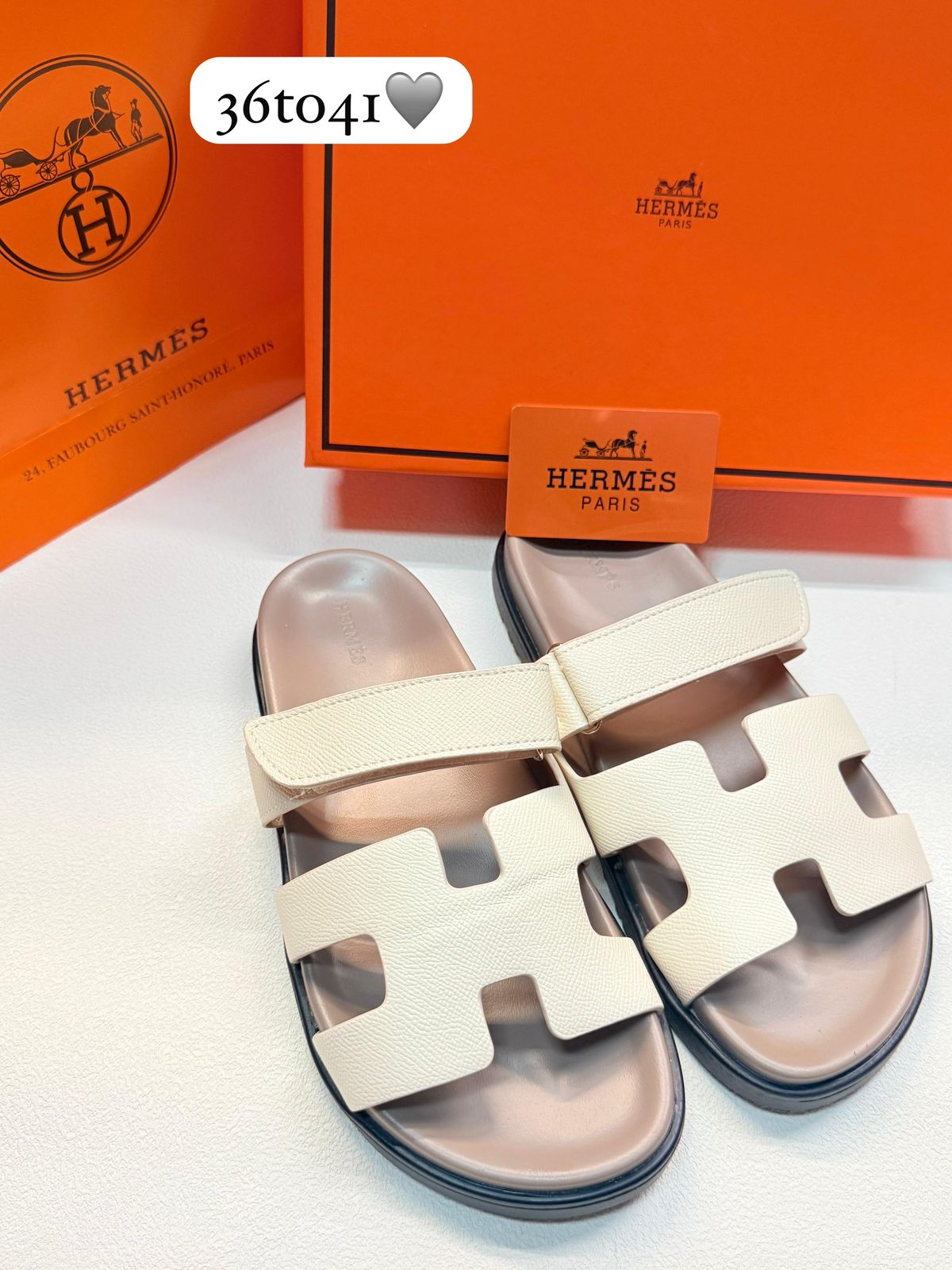 Hermes Chypre - White